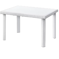 Rotin en plastique PP de haute qualité fabriqué en Italie, certifié ISO9001, style moderne, écologique, résistant aux UV, imperméable, pour salle à manger et hôpital