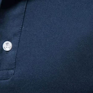 เสื้อยืดโปโลผู้ชายสไตล์กระเป๋าซ้ายคอปกเสื้อแบบใหม่สีพื้นคุณภาพระดับพรีเมียมมีสไตล์ - Product Image 6