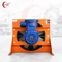Système de refroidissement d'huile hydraulique à plaque en aluminium refroidi par air, pour applications marines offshore, 150L, refroidissement industriel, 380V, échangeur de chaleur à ventilateur
