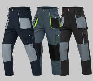 Pantalon Cargo en Coton Durable pour Hommes Uniforme de Travail Respirant avec Multi-Poches pour les Tailles US et UE Pantalon de Travail - Product Image 6