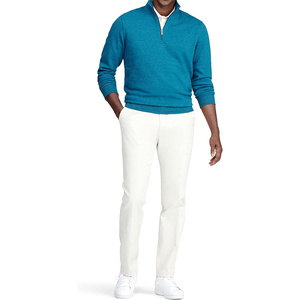 Jersey con cremallera de 1/4 cuartos, venta al por mayor, calidad de marca, deporte, Color sólido, Golf 1/4, jersey con cremallera, Jersey personalizado para hombre, jersey con cremallera de cuarto - Product Image 3