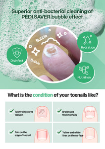 Protector de uñas para una uña sana con efecto de burbujas, ingrediente herbal que restaura las uñas dañadas y las hace saludables. - Product Image 3