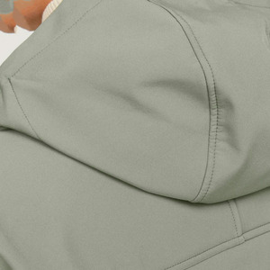 Professionnel 2024 nouveauté haute qualité personnalisé Logo impression OEM ODM couleur unie Softshell veste pour hommes - Product Image 5