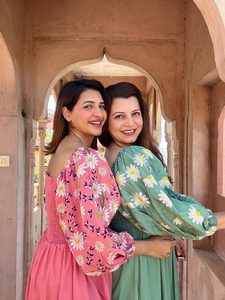 Robe longue en coton pur brodée de fleurs marguerites, style bohème chic, colorée, pour l'été, pour femmes - Product Image 4