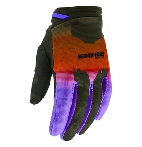 Guantes de Ciclismo y Motocross al por Mayor con Logotipo Personalizado, Guantes Deportivos Unisex de Poliéster/Spandex Transpirables con Pantalla Táctil y Dedos Completos - Product Image 3