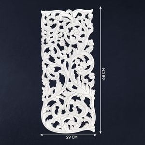 Placas Decorativas de Madera para Colgar en la Pared - Juego de 1 de 12x27 Pulgadas - Panel Decorativo Esculpido para Mejorar la Decoración de tu Habitación u Oficina - Product Image 2