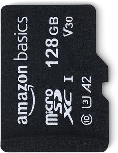 Carte mémoire Micro SDXC avec adaptateur pleine taille, A2, U3, Classe 10, vitesse de lecture jusqu'à 100 Mo/s, 128 Go, noire - Product Image 4