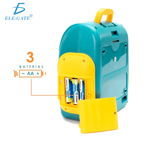 Salvadanaio a Forma di Zaino in Plastica con Design Dinosauro - Product Image 4