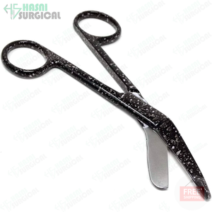 Tijeras de operación quirúrgica Tijeras de vendaje con asas impresas de colores Lister Tijeras de vendaje Quirúrgico de acero inoxidable - Product Image 2