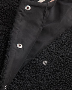 2025 unisexe coupe ajustée Sherpa Baseball veste hommes femmes rembourré vêtements d'extérieur broderie automne chaud manteau le plus populaire article de vente chaude - Product Image 5