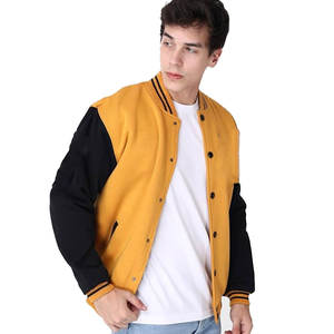 Chaqueta Versity de lana a precio de fábrica para hombre, chaquetas populares de secado rápido para hombre, chaquetas transpirables de calidad profesional para hombre Versity - Product Image 2