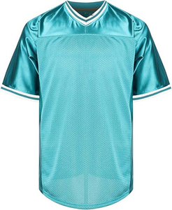 Verano 100% malla de poliéster diseño hueco Rugby Jersey uniforme de fútbol americano Jersey de fútbol americano - Product Image 5