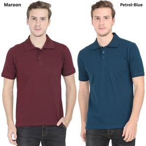 Camisa de Alta Calidad para Hombre, Algodón Suvin, Corte Regular de Verano, Polo con Hombros Caídos, Transpirable, Antiarrugas, Ecológico, Piqué - Product Image 5