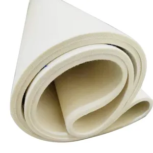Heat Proof Endless Nomex Felt Belt Blanket For Roll To Roll Heat Transfer Printing Machine