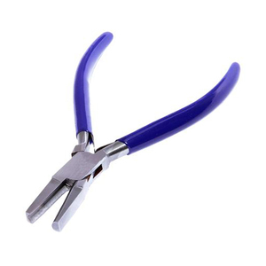 Pince en acier inoxydable personnalisée pour la fabrication de bijoux Poignée en PVC bleu Outils à main Cutter avec fil Durable et professionnel - Product Image 3