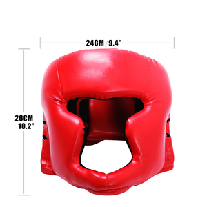 Couvre-chef de boxe pour enfants adultes casque de kickboxing MMA avec protège-tête de protection en maille pour sparring karaté Taekwondo - Product Image 5