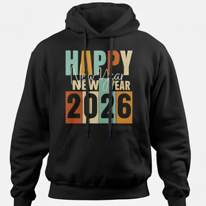 Sudadera Extra Grande de Algodón de Alta Calidad, Tejido de Punto de Invierno, Logotipo Personalizado, Estampado de Año Nuevo - Product Image 1