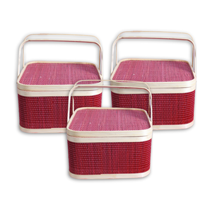 Vente chaude écologique et élégante: paniers-cadeaux en bambou pour les vacances et les célébrations de haute qualité - Product Image 1