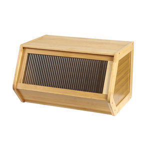 Meuble de rangement autoportant en bambou DreamCraft Modern 51 cm, organiseur de cuisine, origine Vietnam - Product Image 3