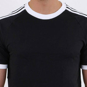 Jersey de poliéster 100% de alta calidad, logotipo personalizable, camiseta de entrenamiento físico de media manga, Camiseta deportiva transpirable de talla grande - Product Image 5