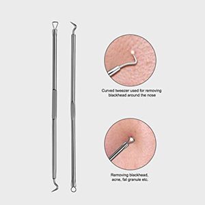 Acne Pimple Spot <b>Remover</b> Blackhead Extractor Tool with Needles Face Cleanser-IRONCURE INDUSTRIES Brand 100% High Quality - Product Image 5