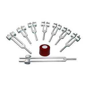 Strumenti di valutazione medica completi su misura del diapason del ginocchio del goniometro 256hz con il nastro di misurazione - Product Image 1
