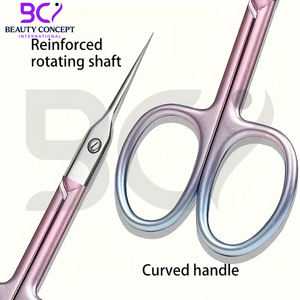 กรรไกรตัดหนังกำพร้าปลายแหลม สีทูโทน คุณภาพดีที่สุด สินค้าใหม่มาแรงปี 2026 อุปกรณ์เสริมความงาม กรรไกรตัดหนังกำพร้าและเล็บ - Product Image 2