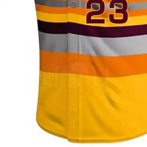 Uniforme de baseball respirant avec logo personnalisé à prix raisonnable uniforme de baseball Offre Spéciale à vendre - Product Image 4