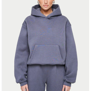 New Arrival Premium Quality Winter Women's Cotton/<b>Polyester</b> <b>Hoodies</b> Breathable Casual Wear Lined Hood Short Length Custom Logo - Product Image 1