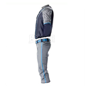 Equipo desgaste uniforme de béisbol con material transpirable ajuste flexible diseñado para la comodidad en el campo - Product Image 3