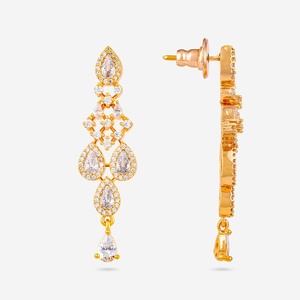 Zircon Necklace 188731 Elegant <b>Wedding</b> <b>Accessory</b> with Dazzling Zircon Stones - Product Image 6