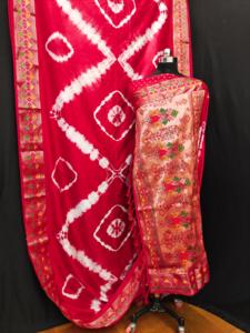 Sibory ชุดผ้าไหมผ้าส่าหรีสีทองและมินาการิทอด้วยดิจิตอลพิมพ์ลายสำหรับส่าหรี - Product Image 6