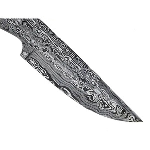 Cuchillo JEXMOO Personalizado Hecho a Mano de Acero de Damasco con Hoja en Blanco, Multifuncional, con Patrón de Gota de Lluvia, con Regalo Perfecto, Cuchillo para Uso en Exteriores - Product Image 3