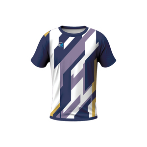 Camiseta de sublimación deportiva personalizada impresa de secado rápido de poliéster unisex OEM - Product Image 2