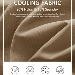 Pantalones Cortos de Pesca para Hombre, 100% Algodón, Lisos, con Bolsillos, Estilo Cargo con Cremallera, Largos hasta la Rodilla, para Deporte al Aire Libre y Streetwear, Venta al por Mayor - Product Image 6