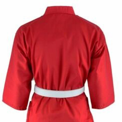 Uniforme de Karate Rojo de Último Diseño, 100% Algodón, Ligero, de Secado Rápido, Servicios OEM, Moda en Tendencia y Buena Venta - Product Image 2