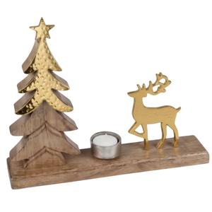 Black Metal <b>Reindeer</b> Candle Holder Iron Deer Figurine Tea Light Stand Modern <b>Christmas</b> Tabletop Candle Holder <b>Christmas</b> <b>Decor</b> - Product Image 5