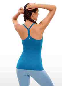 เสื้อกล้ามวิ่งออกกำลังกายสำหรับผู้หญิง ผ้าโพลีเอสเตอร์ 100% แห้งเร็ว เสื้อกล้ามโยคะฟิตเนสสำหรับผู้หญิง เสื้อกล้ามสำหรับผู้หญิง - Product Image 3