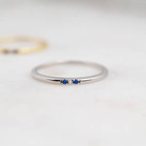 Nouveau design unique dernière premuim belle bague en argent sterling 925 saphir de haute qualité pour les femmes au prix de gros - Product Image 2