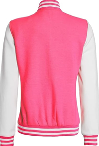 Nuevo estilo de ropa de mujer, ropa de calle de moda, botón de retazos, abrigo recortado de otoño para mujer, chaqueta Varsity - Product Image 6