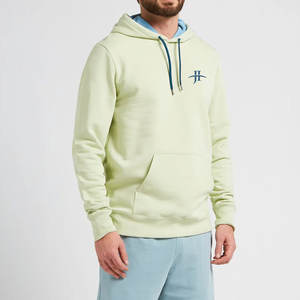 เสื้อมีฮู้ดน้ำหนักเบาของผู้ชาย2025พิมพ์โลโก้ที่กำหนดเองความยาวสั้นดีไซน์ที่ดีที่สุดผ้าคอตตอนมีฮู้ด100% ฤดูร้อนคอปกแบบมีฮู้ด - Product Image 3