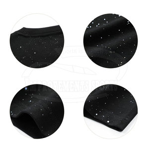 Venta al por mayor peso ligero hombres Rhinestone camisetas nueva llegada secado rápido hombres Rhinestone camisetas - Product Image 6