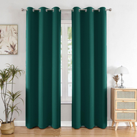 Rideaux occultants de luxe modernes pour salon, écologiques, insonorisants, sur mesure, 100 % coton, motif vague, vente en gros