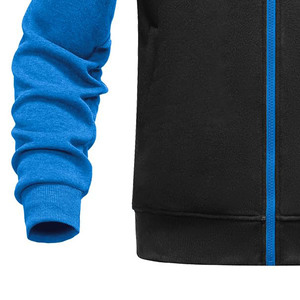 เซ็ตเสื้อมีฮู้ดแบบรูดซิปสำหรับผู้ชายชุดวอร์มผ้าฝ้ายแบบกำหนดเองชุด2ชิ้นระบายอากาศได้ดี - Product Image 2