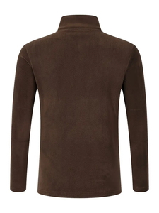 Sudaderas con capucha de lana con logotipo personalizado de alta calidad para hombre, jersey de manga larga con cremallera, estampado en blanco informal, básico, mezcla de algodón - Product Image 6