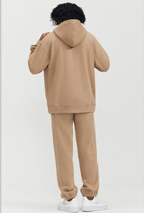 เสื้อฮู้ดหนาสำหรับผู้ชายโอเวอร์ไซส์พิมพ์ลายโลโก้ออกแบบได้ตามต้องการ - Product Image 2