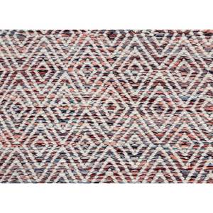 Alfombras Abrash ADWV-13047 de Tejido Plano con Patrón Geométrico en Lana y Viscosa, Color Rosa y Morado, para Uso Doméstico - Product Image 3