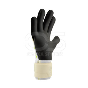 Guantes de Portero Profesionales de Cuero con Agarre Superior al Balón, Tejido Transpirable, Diseño Impermeable, Soporte para los Dedos, para Uso Unisex - Product Image 3