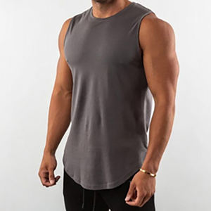 High Quality <b>Mens</b> Gym Vest <b>Top</b> <b>Mens</b> Gym <b>tank</b> <b>Top</b> Custom logo Muscle Fit Ribbed Vests Ribbed Vest <b>Men</b> - Product Image 3