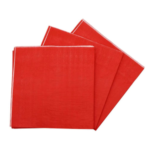 Vente en gros personnalisé 100% coton moderne de haute qualité serviette de table imprimée à la main ODM couleur taille personnalisation mariages jetables - Product Image 4